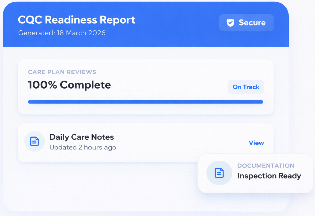 digital daily care notes