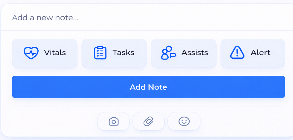 daily care notes software