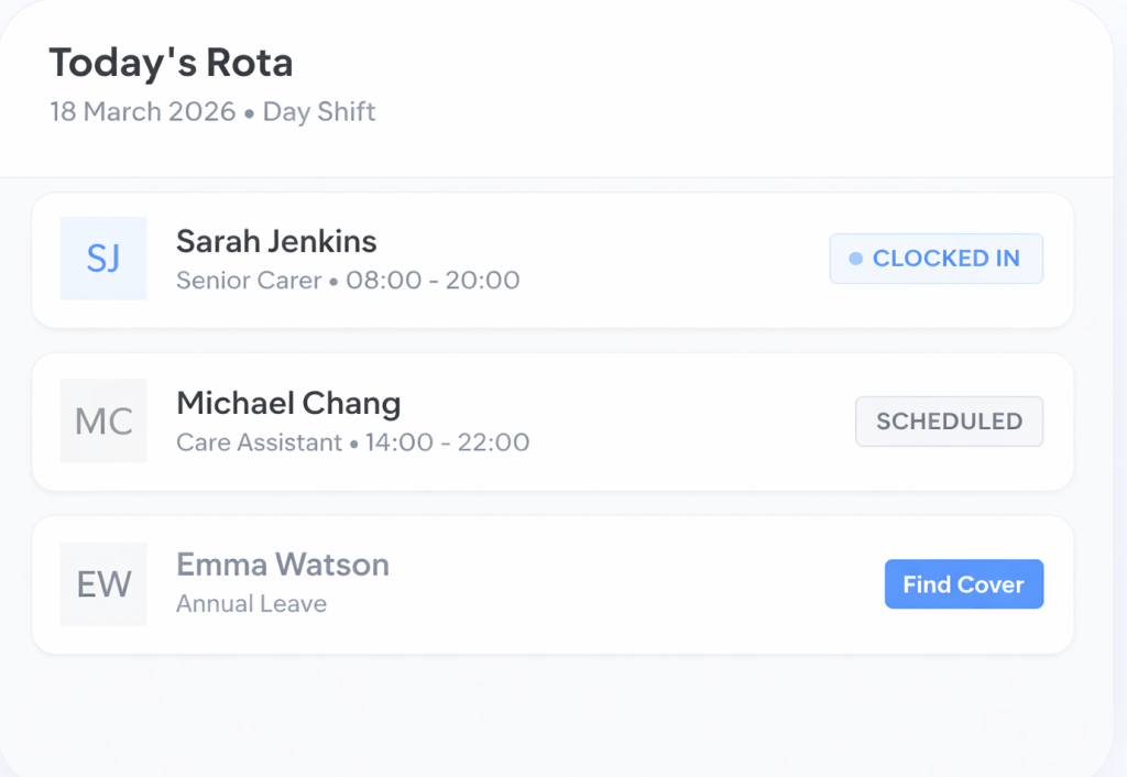 Care Staff Rota Patterns.pdf Staff Rota Software UK | All-in-One Rota software Nymo Care