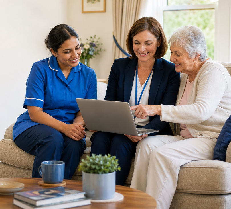 care home familty portal