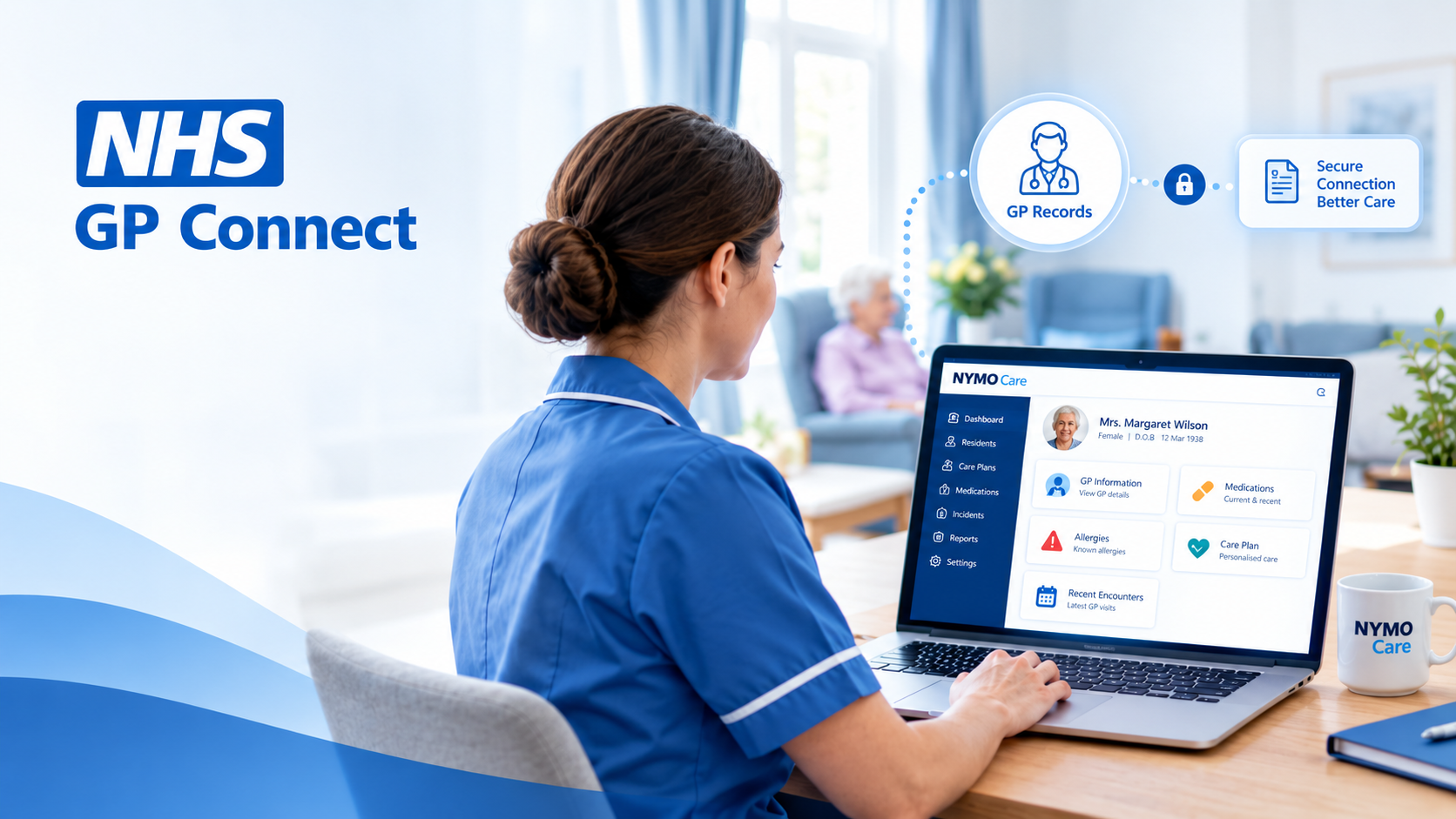 NHS Integration for Care Homes | GP Connect Software | NYMO Care