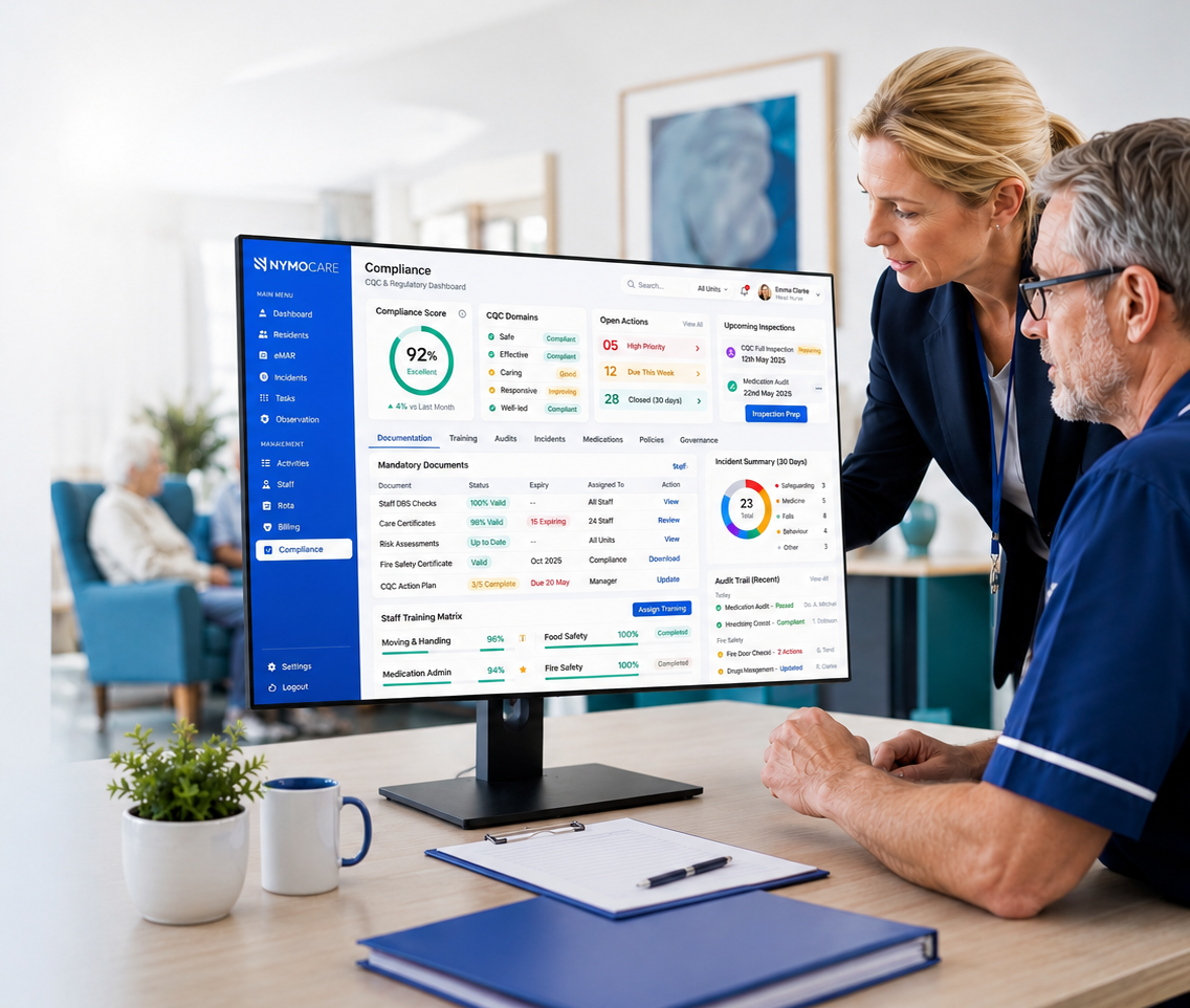 Care Home Reporting & Analytics Software | NymoCare